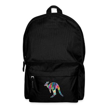 Kangaroo Australia - Backpack - black - Front