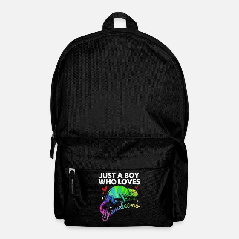 Chamäleon - Rucksack - Schwarz