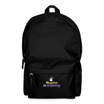 Zauberer Im Training Shirt - Rucksack - Schwarz - Vorne