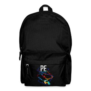 PE teacher polygon - Backpack - black - Front