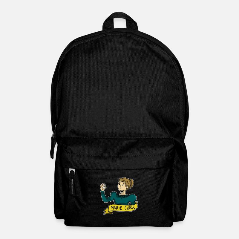 Marie Curie - Rucksack - Schwarz