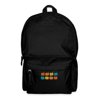 Escargots - Sac à dos - noir - Devant