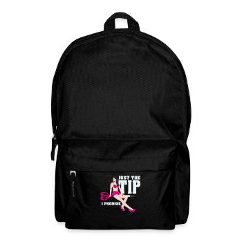 Funny darts shirt - Backpack - black - Front