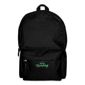 Bar Turning Baton Twirling Twist Twirl - Backpack - black - Front