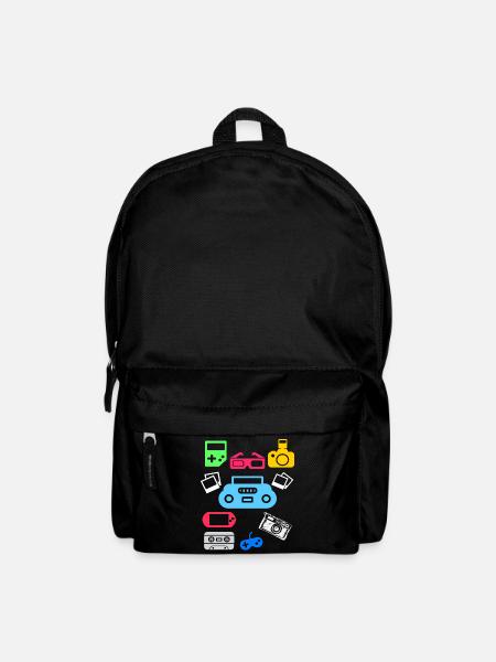 90s 90s party 90s fashion 90s outfit - Backpack - black
