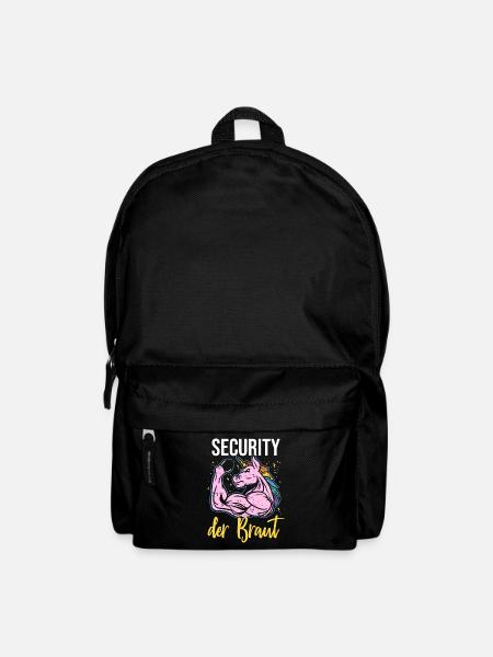 Security of the Bride Unicorn JGA Security Service - Backpack - black