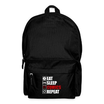 Comics - Backpack - black - Front