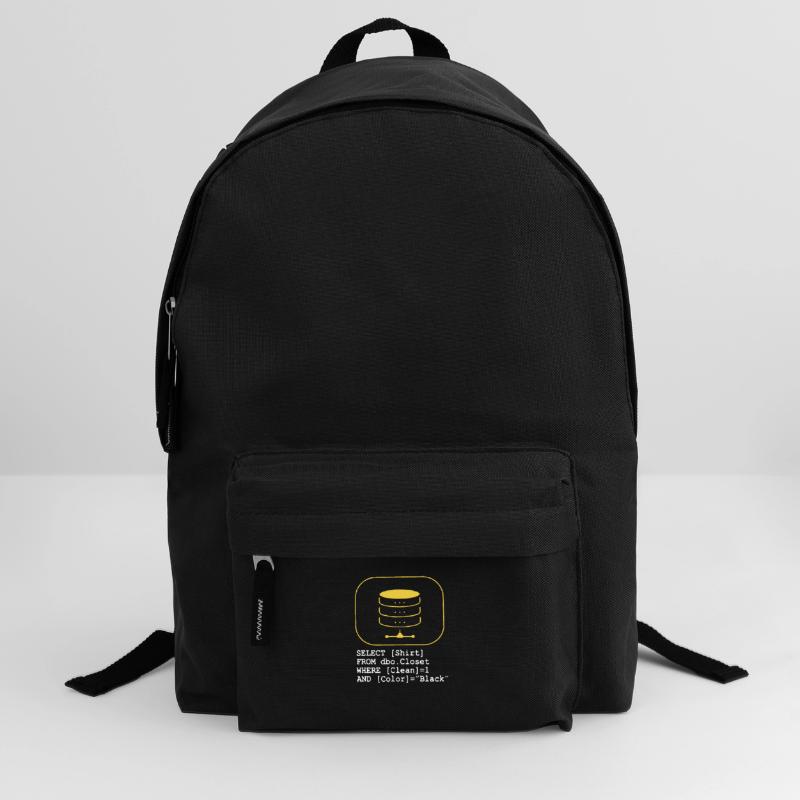 Code Datenbank SQL Sarkasmus Entwickler Geschenk Rucksack