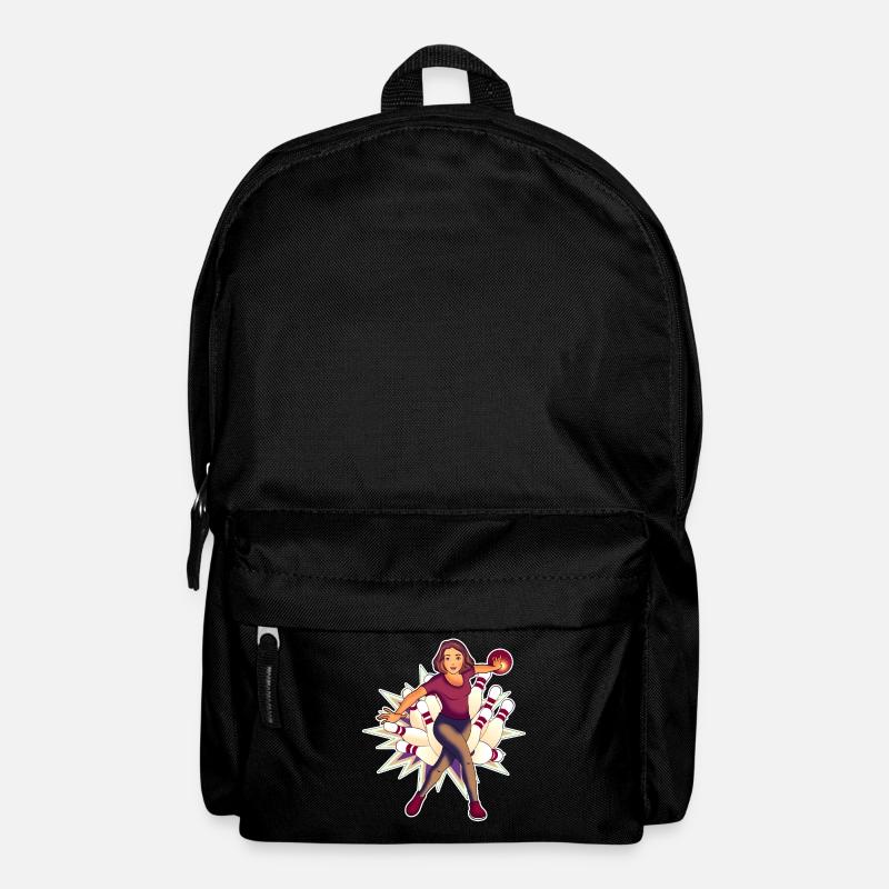 Bowling Queen - Rucksack - Schwarz