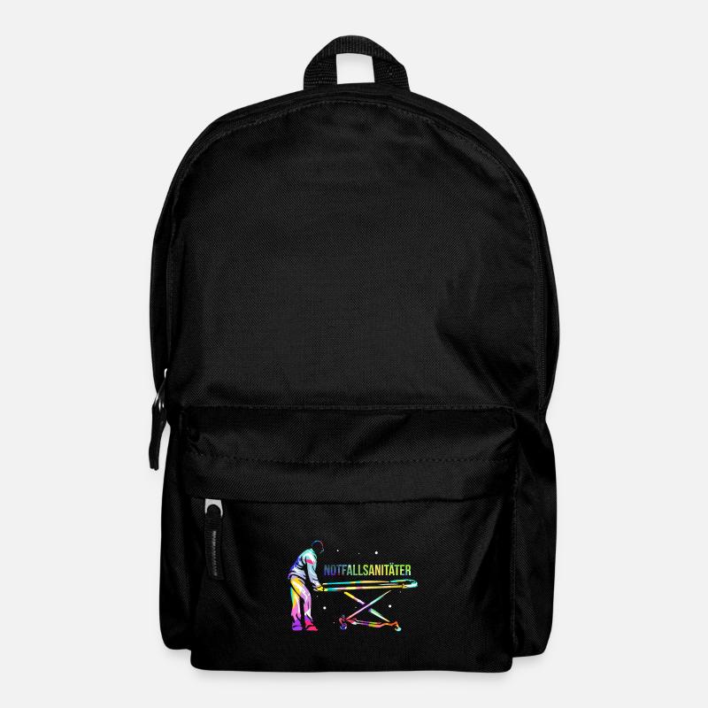 Notfallsanitäter Geschenk - Rucksack - Schwarz