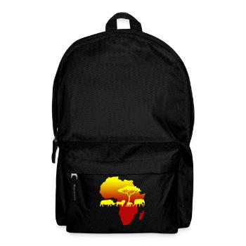 Africa - Rucksack - Schwarz - Vorne