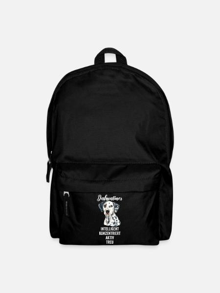 Dalmatiner Hund - Rucksack - Schwarz
