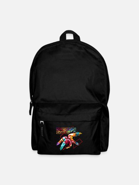 Cadeau de crevettes - Sac à dos - noir