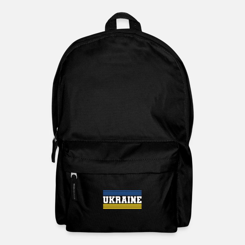 Ukraine - Rucksack - Schwarz