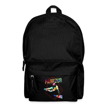 Parkour gift - Backpack - black - Front