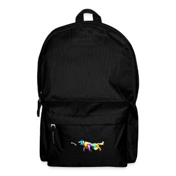 chien de disque - Sac à dos - noir - Devant