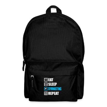 Gymnast gymnastics Gymnastics Yoga acrobatics - Backpack - black - Front