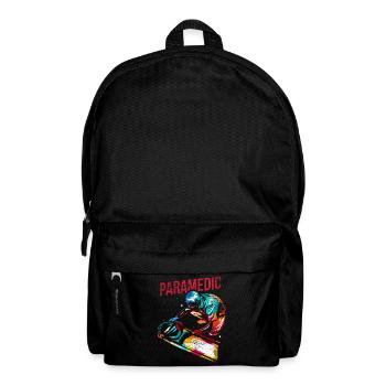 Paramedic Gift - Backpack - black - Front