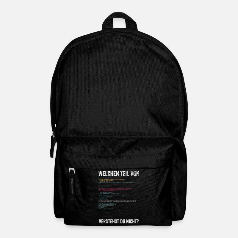 Programmierer - Rucksack - Schwarz