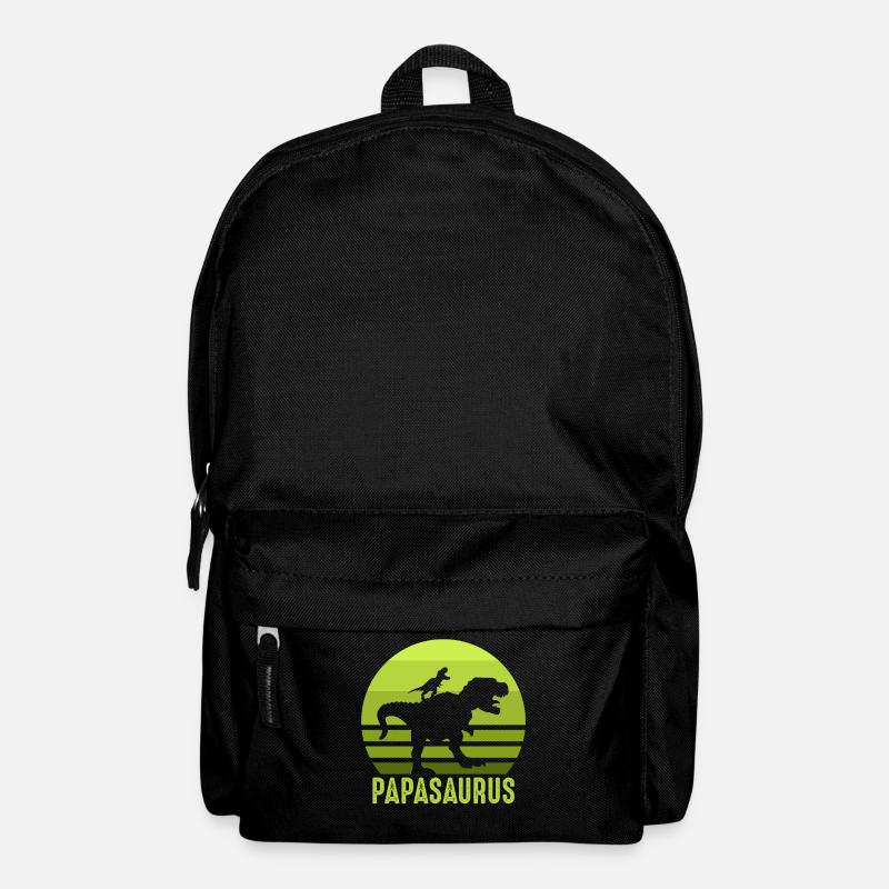 Dinosaurier Museum - Rucksack - Schwarz