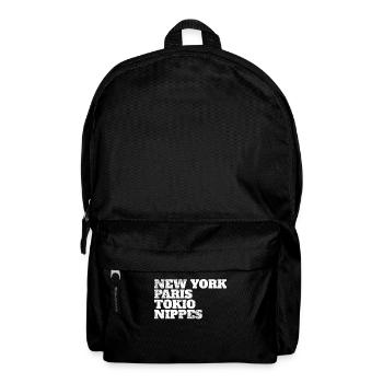 Nippes Paris Tokyo New York home Cologne district - Backpack - black - Front