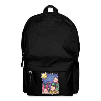 Heilige drei Könige Morgenland Weihnacht Geschenk - Rucksack - Schwarz - Vorne
