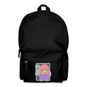 I Love Anime Japan Cartoon Movie Series Gift - Backpack - black - Front