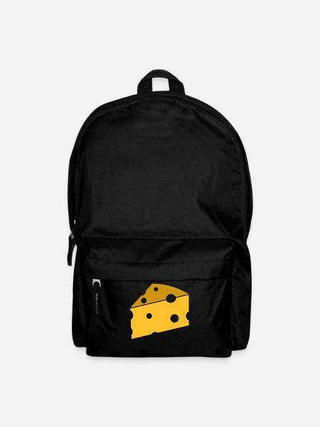 Käse - Rucksack - Schwarz