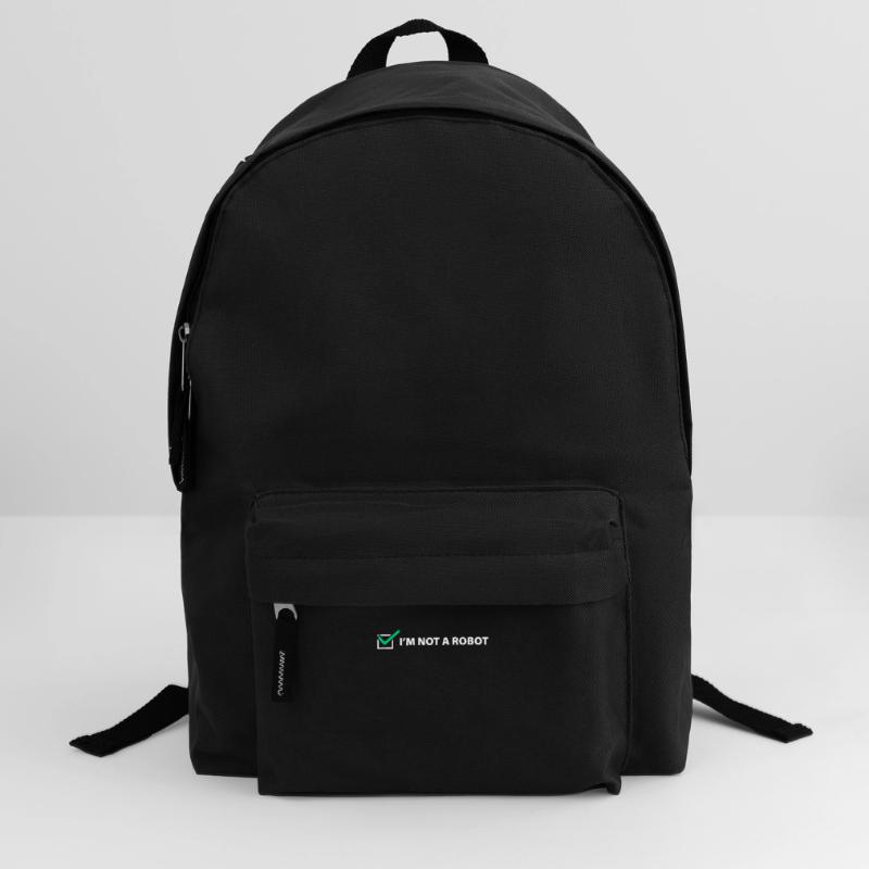 Cadeau d'influenceur de sarcasmes Robot Code Captcha Sac à dos