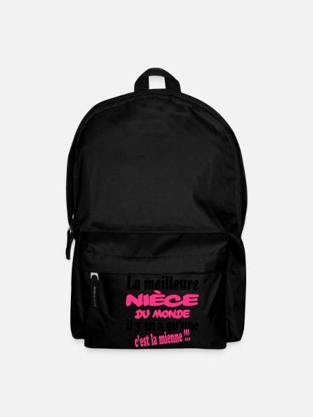 La meilleure nièce du monde c'est la mienne !!! - Sac à dos - noir