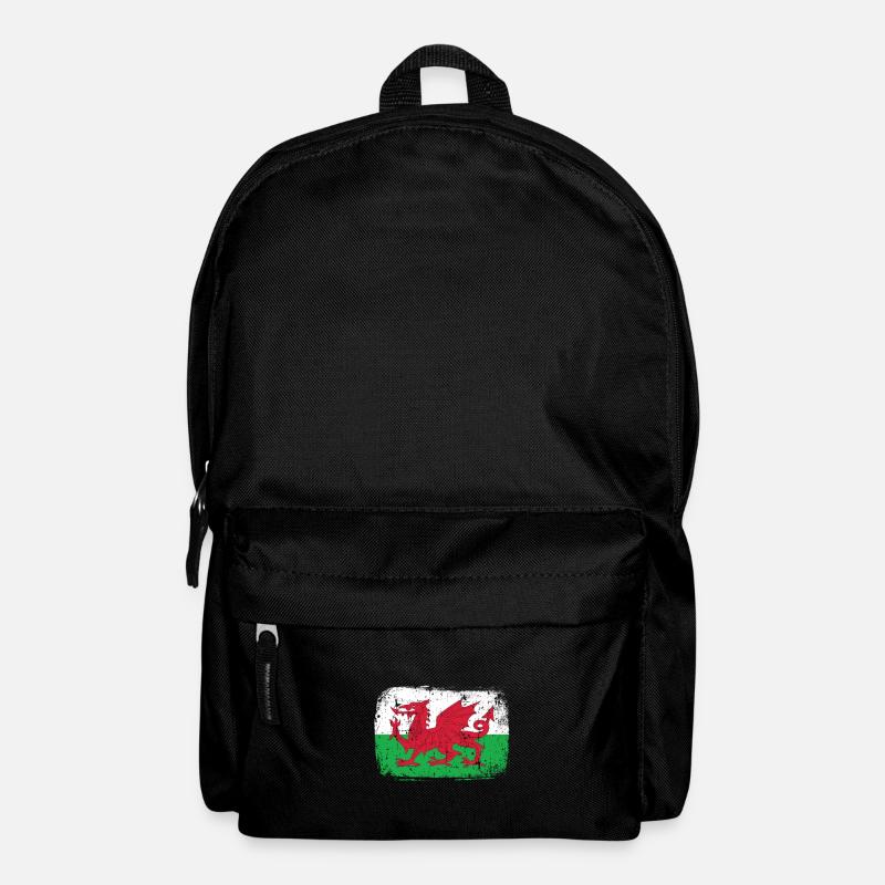 Wales Patriot - Rucksack - Schwarz