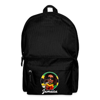 Jamaika - Rucksack - Schwarz - Vorne