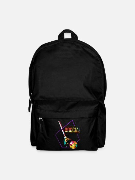 Boccia Paralympique Sport Polygone - Sac à dos - noir