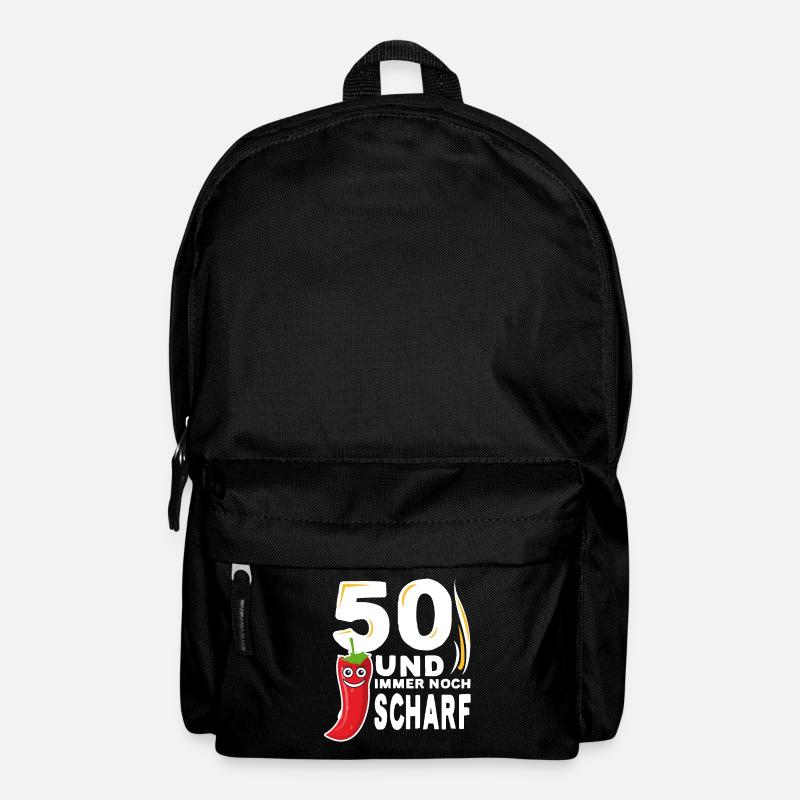 50. Geburtstag Geschenk zum 50. Geburtstag - Rucksack - Schwarz