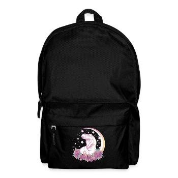 Pastel Goth Trex Design. Aesthetic Vaporwave - Backpack - black - Front