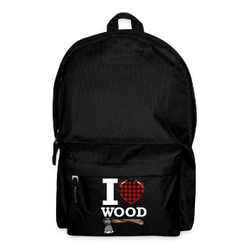 bûcheron - Sac à dos - noir - Devant