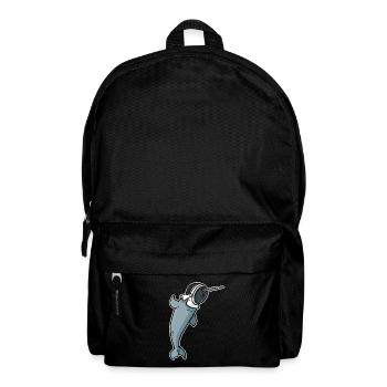 Fechten Geschenk - Rucksack - Schwarz - Vorne