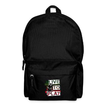 Eishockey - Rucksack - Schwarz - Vorne