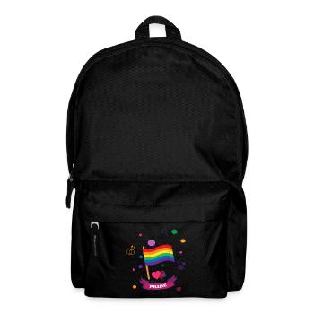 Gay Pride Gift - Backpack - black - Front