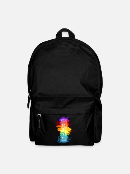 Gay Pride Gift - Backpack - black