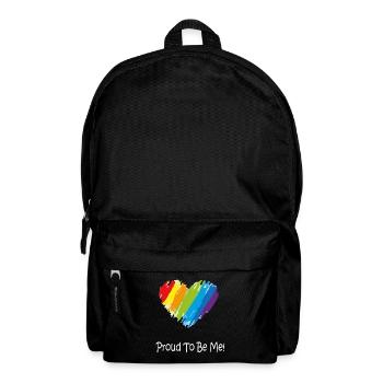Gay Pride Gift - Backpack - black - Front