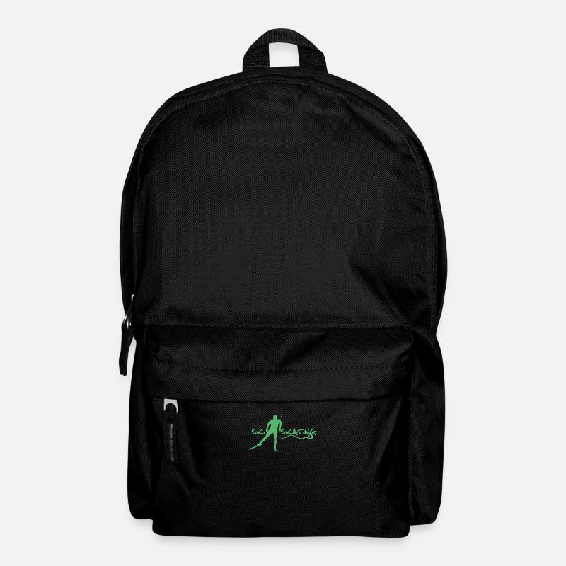Langläufer Ski Skating Langlauf Skating Ski Winter - Rucksack - Schwarz