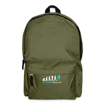 Skispringen Evolution - Rucksack - Olivgrün - Vorne