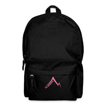 Eispickel Eisklettern Eiskletterer Eiswand Berg - Rucksack - Schwarz - Vorne