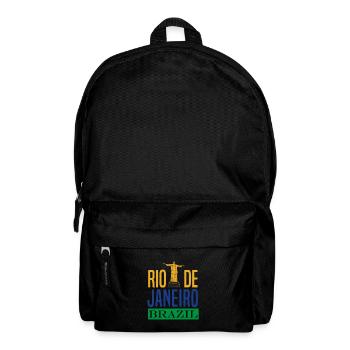Brazil Rio de Janeiro - Backpack - black - Front
