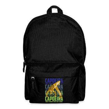 Brasilien Capoeira Kampftanz Kampfsport Fitness - Rucksack - Schwarz - Vorne