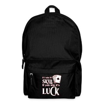 poker - Backpack - black - Front