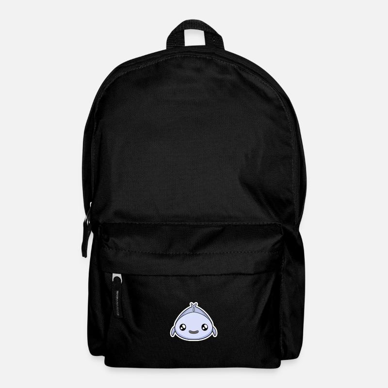 Fisch - Rucksack - Schwarz