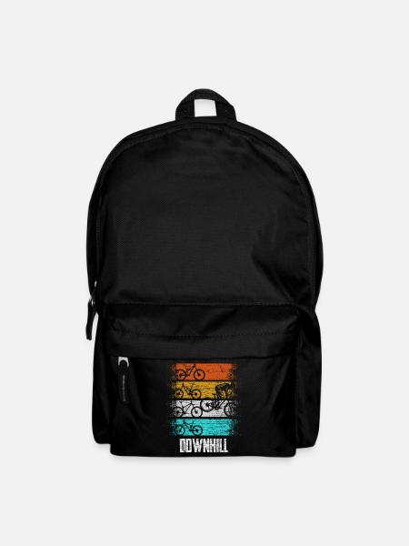 Downhill Radsport Retro - Rucksack - Schwarz