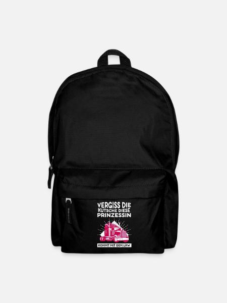 Fahrer Lastwagen Fahrerin LKW Truck Trucker - Rucksack - Schwarz